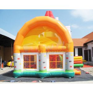 18 OZ PVC Inflatable Bouncer Slide Playground Bouncy Castle