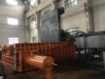 Cuboid Block Scrap Baler Machine Cylinder 315 Tons Baling Force Customized
