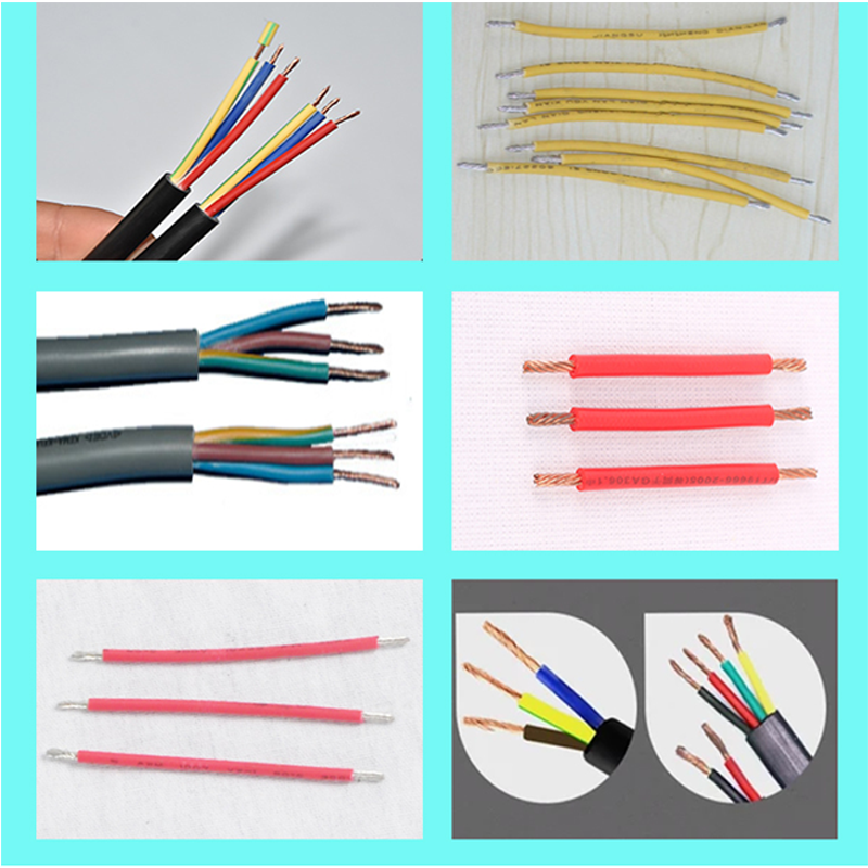 1-4mm Wire Size Half Stripping Wire Twisting Machine with 0.5T Twisting Pressure