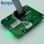 5.0V Custom Segment LCD Display HTN Positive Green Backlight Inverter LCD