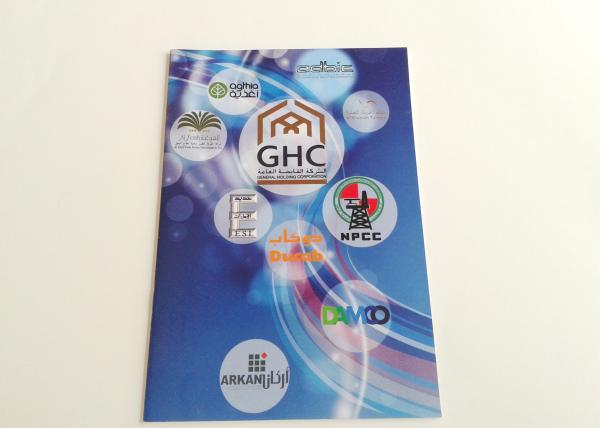 Quality Horse Riding Paper User Manual, Offset C2s Paper Folded Leaflet Printing / Advertisment Brochure for sale