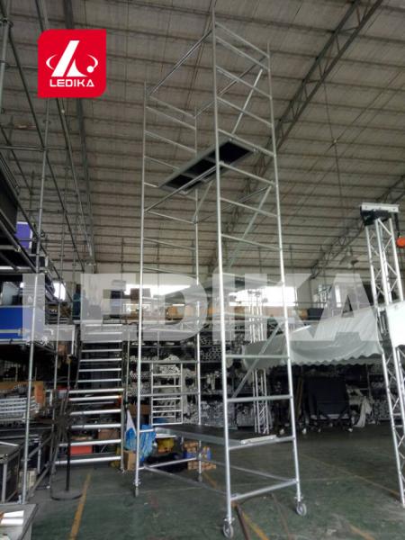 Quality Folding Step Bench Working Platform Aluminum Alloy 6082 T6 Protable Work Bench for sale