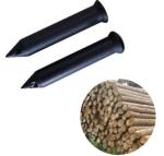 Plastic UHF RFID Tree Tag For Tree Tracking Abs 50cm Reading Range