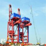 Bulk Materials Ship Unloading Mechanism with Belt Grab Ship Unloader