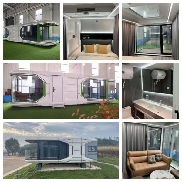 Environmentally friendly and energy efficient space capsule Custom mobile home