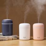 Tabletop/Portable H2O USB Humidifier with LED Mood Light and Low Noise 36db