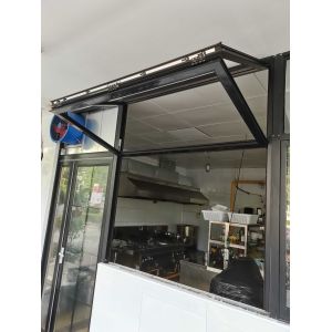 Frameless Structural Bolt-Fixed Folding Windows - SS316 Hidden Fastener System
