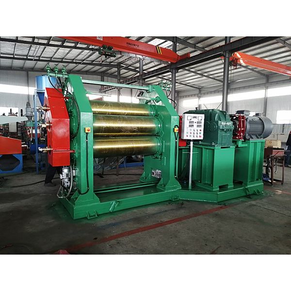 CE Certified XY-900 3 Roll Rubber Calender Machine 360mm x 900mm