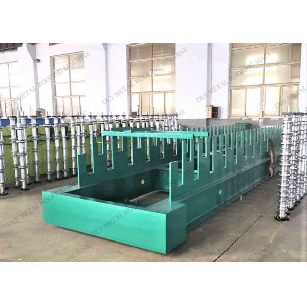 10kw Double Layer Forming Machine 380V PLC Metal Roll Form Roofing Machine