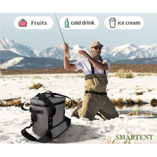 Outdoor Waterpoof Camping Cool Bag 8L TPU Insulated Thermal Picnic Handbag