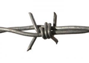 China Single Double Twisted Barbed Wire Razor Barbed Wire PVC Coated Surface wholesale