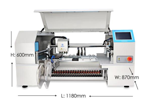 Quality Charmhigh CHMT560P4 SMT P&P Machine , SMT Chip Mounter 0402-5050 SOP QFN for sale