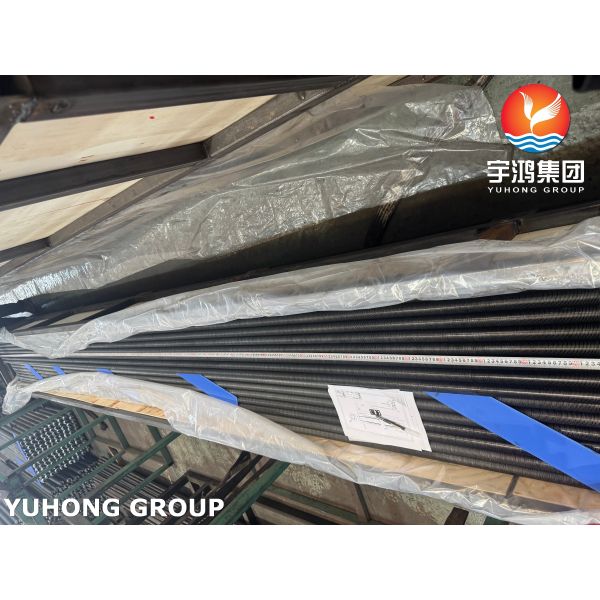 ASME SA179 L Type Spiral Finned Tubes With AL1060 Aluminum Fin High Efficiency Heat Transfer For Air Coolers Heat Exchangers