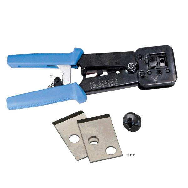 Quality RJ45 RJ11 RJ12 Network Cable Crimping Tool , Multiple Use Plier EZ Crimping Tool for sale