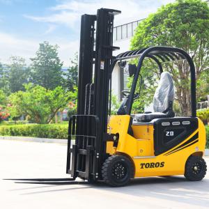 China Full Stacker Mini 2 Tonne  Electric Forklift Truck Mobile For Industrial on sale