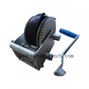 China 700kg Australia Style Dacromet Hand Winch Boat Trailer Winch With Strap wholesale