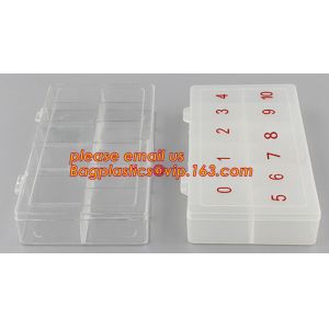 Plastic Storage Box for Screws Accessory, Multifunctional Transparent Storage
