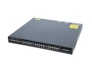 WS-C3650-48PQ-S Gigabit LAN Switch Cisco Catalyst 3650 48 Port PoE 4x10G Uplink