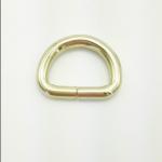 Customized Colored Handbag Rings Hardware Brass D Ring Buckle Stamping