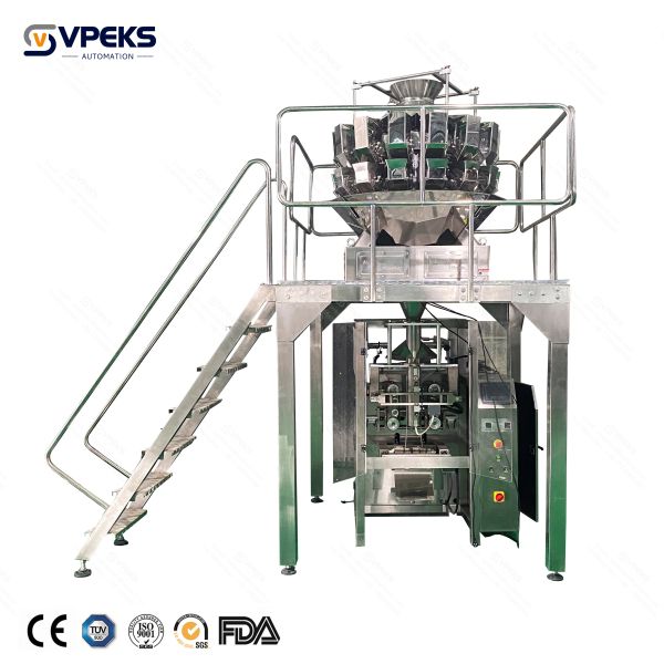 Combination Multi Head Weigher Packing Machine Food Beverage Commodity