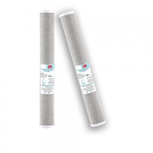China 20 Inch CTO Active Carbon Filter Cartridge Effective for Pre-Filtered Water Treatment wholesale