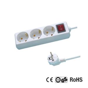 Germany Type Extension Socket With 1.5m Wire, With Switch CE/GS Certificate