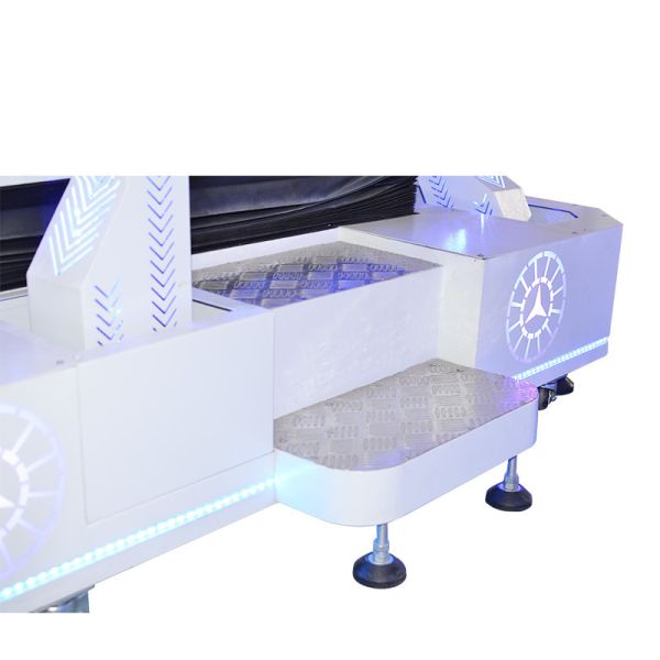 360 Degree Car Racing 9d Virtual Reality Simulator 3 Screen 6 DOF Driving Game Machine