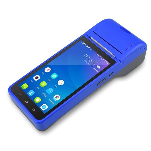Quality Capacitive Touch Panel Android 8.1 POS Terminal A5N with 58mm Built-In Thermal Printer for sale