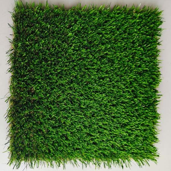 Quality Multi Functional Green Artificial Grass 30mm pile height With PU coating and double PP backing for sale