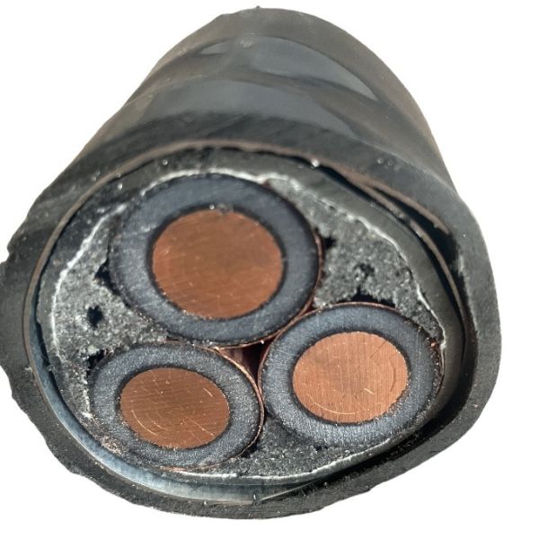 XLPE Insulated Mv Power Cable Steel Tape Armored Power Cable 6KV 60A