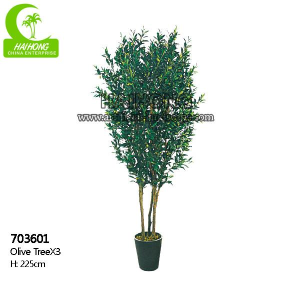 Quality High Simulation 225cm Artificial Foliage Tree For Indoor Decoration for sale