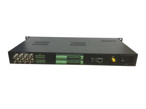 SDI Fiber Extender with 4-ch audio,1-ch data, 1-ch Ethernet