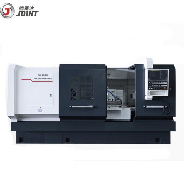 Quality QK-1313 CNC Pipe Threading Lathe Machine Two Gears Smooth Adjustment Lathe Cutting Machine for sale