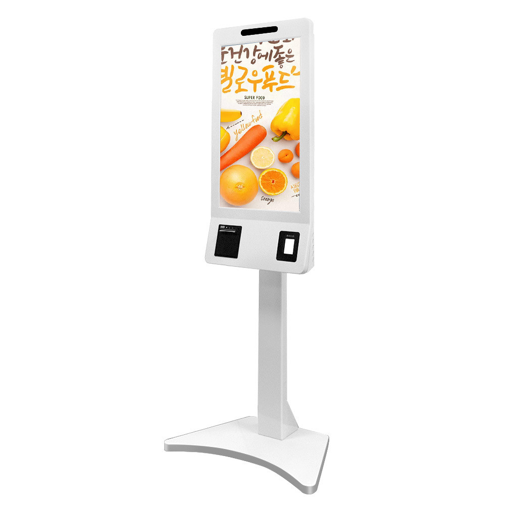 Customized Interactive Digital Signage , Food Ordering Kiosk Machine With