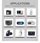 Polcd MCU SPI RGB Interface Small LCD Module Capacitive Color Touch Screen 2.3