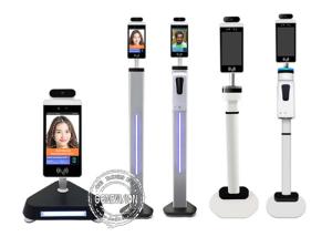EU Health QR Code Scanner Smart Pass 8 Thermometer Mask Detection Face Recognition Temperature Measurement