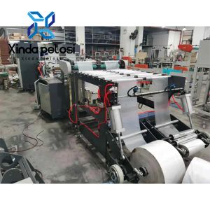 Customization Cold Cutting Garbage Bag Making Machine 140pcs/Min
