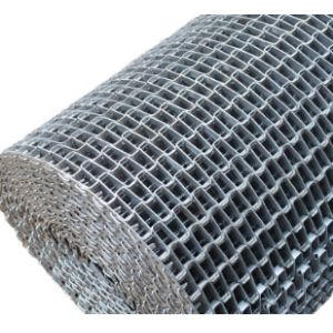 Flat Wire carbon Stainless Steel Conveyor Belt In Food Industry