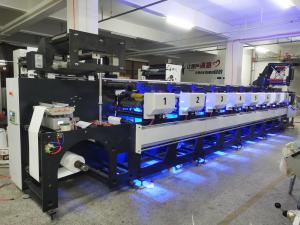 China Roll To Roll Flexo Printing Machine 380v Label Die Cutting  150m/min wholesale