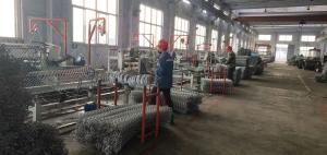 3m width Automatic PLC Double Wire feeding Chain Link Fence Machine/chain link machine