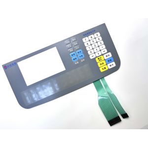 China Pocket Layered Graphic LCD Printing Membrane Switch Overlay Foil For Medical Enclosure wholesale