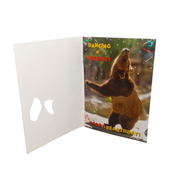 Recordable Musical Greeting Cards Built In Voice Recorder Foldable