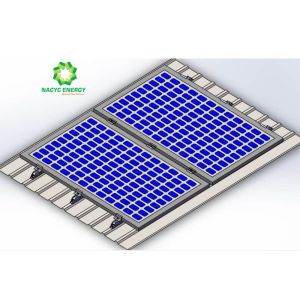 Industrial And Commercial Pitched Solar Power Rooftop Structure Solar Rooftop