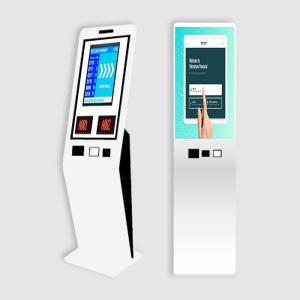 China Qtenboard Intelligent Self-Service Queue Kiosk Restaurant/Bank/Hospital Queue Management Equipment with Management System on sale