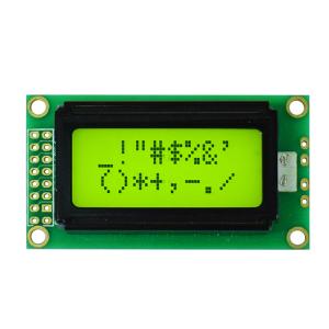 China 1.5 Dot Matrix 8*2 Character LCD Module , Industrial Control Equipment Small Lcd Module on sale