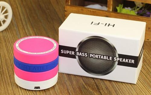 Quality Hottest LED indicator Bluetooth speaker colorful Camera lens shape Bluetooth speaker for sale