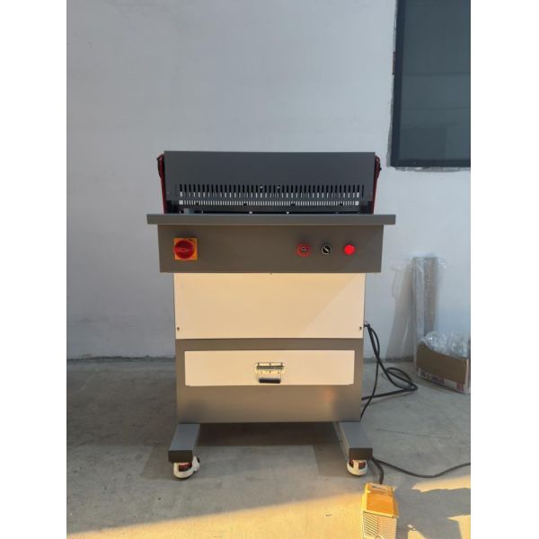 Double Wire Punching And Binding 2 In 1 Machine for Note Book Double Wire Closing