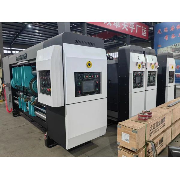 Competitive High Speed Digital Flexo Printing Diecutting Slotting Machine For Paperboard