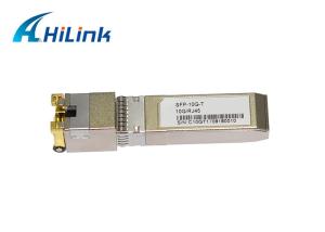 China SFP-10G-T To RJ45 80M Copper SFP+ Modules Compatible For Cisco Mikrotik Ubiquiti on sale