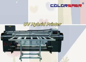 China Roll To Roll Flatbed Printing UV Hybrid Printer For Poster Advertisement Electronic Decorations Materials Craft on sale